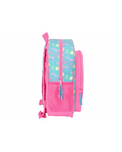 Mochila safta junior adaptable a carro gabby s dollhouse confetti 380x320x120 mm
