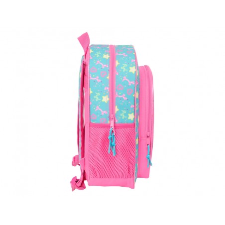 Mochila safta junior adaptable a carro gabby s dollhouse confetti 380x320x120 mm