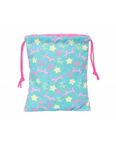 Saquito merienda safta gabby s dollhouse confetti 250x200 mm