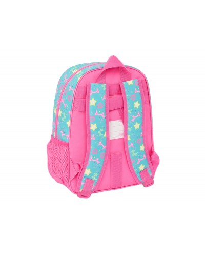 Mochila safta infantil adaptable a carro gabby s dollhouse confetti 340x260x110 mm