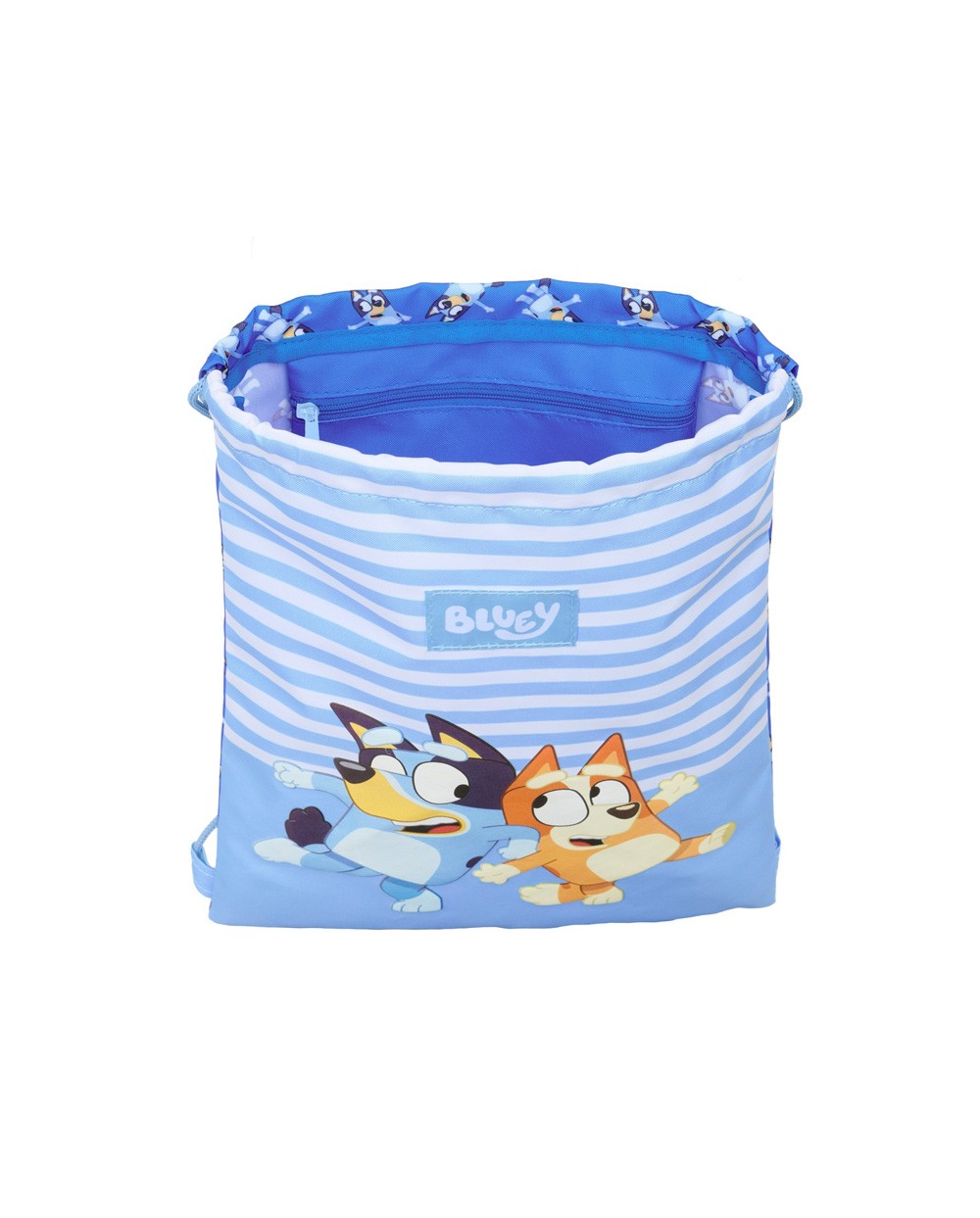 Saco plano safta junior bluey let s play 340x260x10 mm