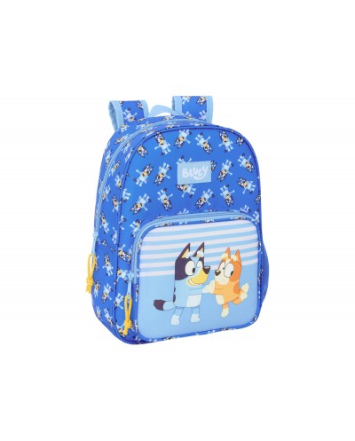 Mochila safta infantil adaptable a carro bluey let s play 340x260x110 mm