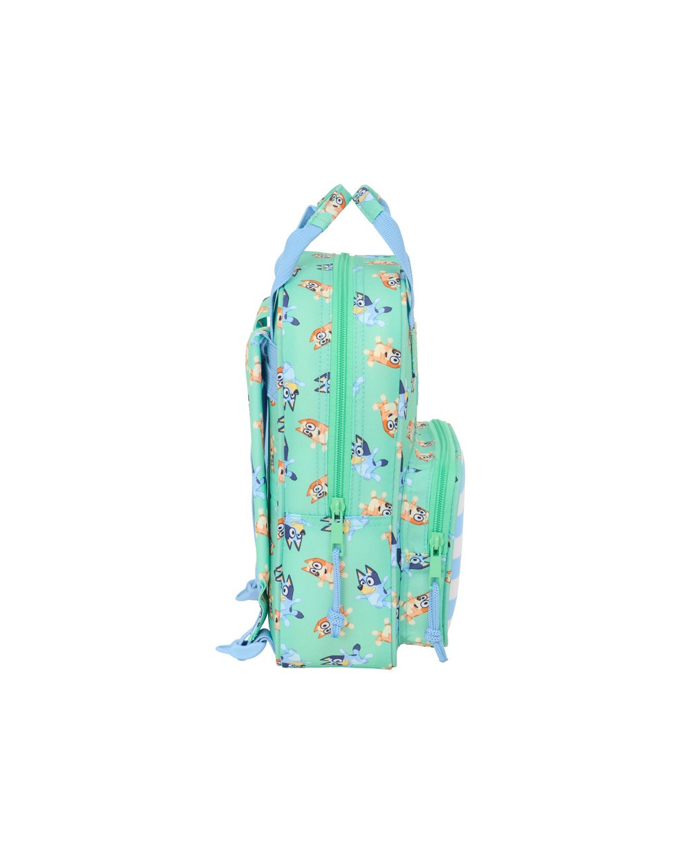 Mochila safta infantil con asas bluey sisters 280x200x80 mm