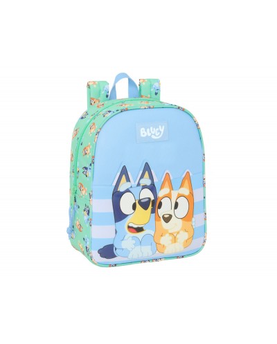 Mochila safta guarderia adaptable a carro bluey sisters 270x220x100 mm
