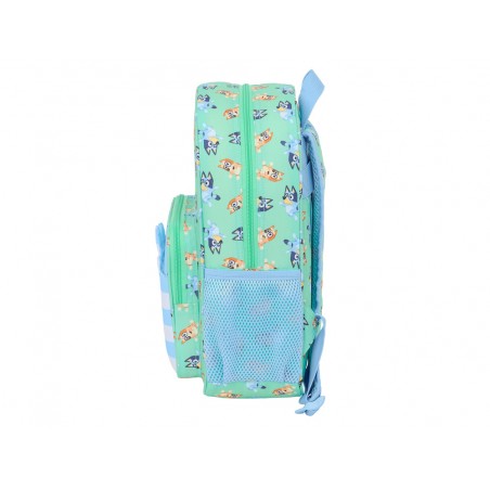 Mochila safta infantil adaptable a carro bluey sisters 340x260x110 mm