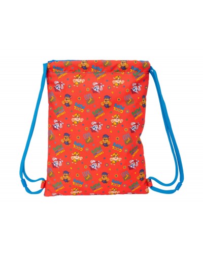 Saco plano safta junior paw patrol cool 340x260x10 mm