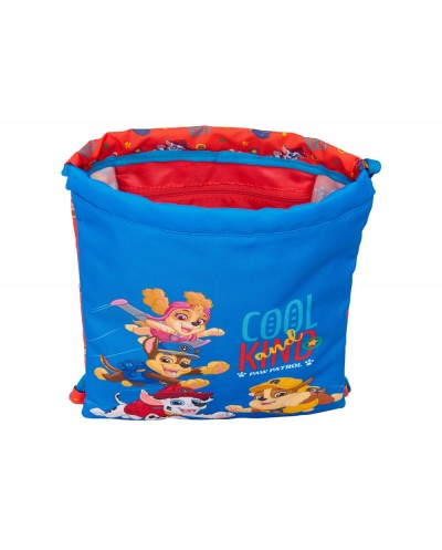 Saco plano safta junior paw patrol cool 340x260x10 mm