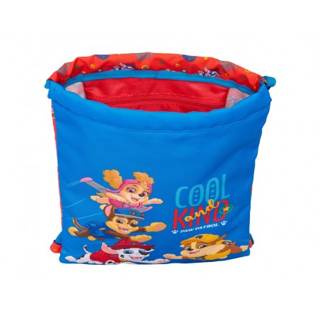 Saco plano safta junior paw patrol cool 340x260x10 mm