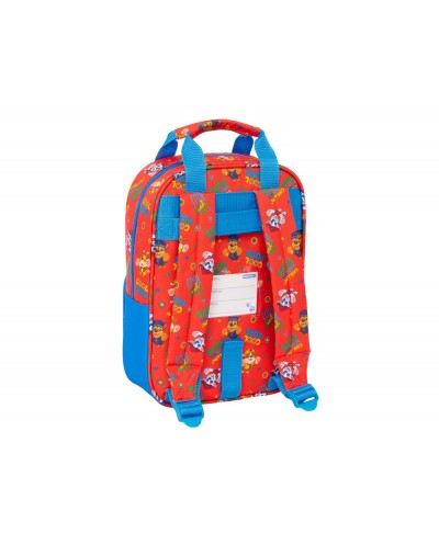 Mochila safta infantil con asas adaptable a carro paw patrol cool 280x200x80 mm