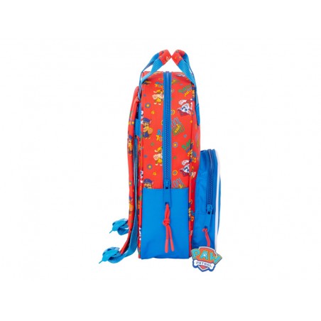 Mochila safta infantil con asas adaptable a carro paw patrol cool 280x200x80 mm