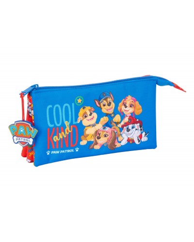 Bolso escolar portatodo safta triple paw patrol cool 120x200x30 mm