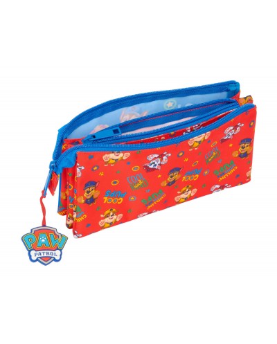 Bolso escolar portatodo safta triple paw patrol cool 120x200x30 mm