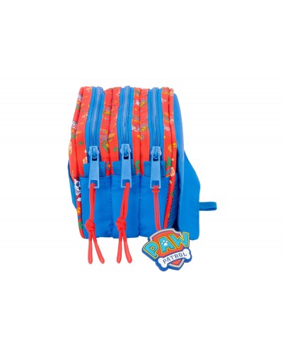 Bolso escolar portatodo safta triple big paw patrol cool 100x215x80 mm