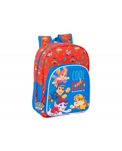 Mochila safta infantil adaptable a carro paw patrol cool 340x260x110 mm