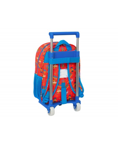 Mochila safta mod 185 con carro 705 paw patrol cool 340x260x110 mm