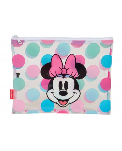 Bolso de verano safta minnie mouse beach 230x300 mm