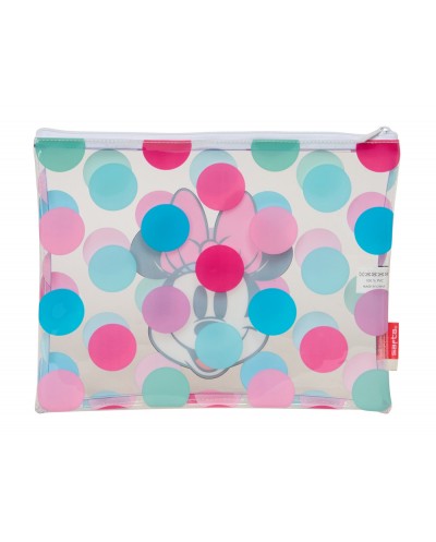 Bolso de verano safta minnie mouse beach 230x300 mm