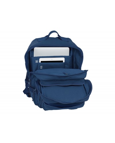 Mochila safta militar portatil 156 basics marino 300x230x480 mm
