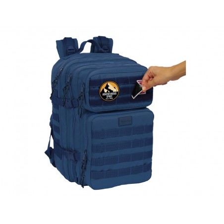 Mochila safta militar portatil 156 basics marino 300x230x480 mm