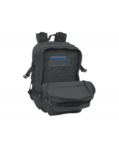Mochila safta militar portatil 156 basics gris 300x230x480 mm