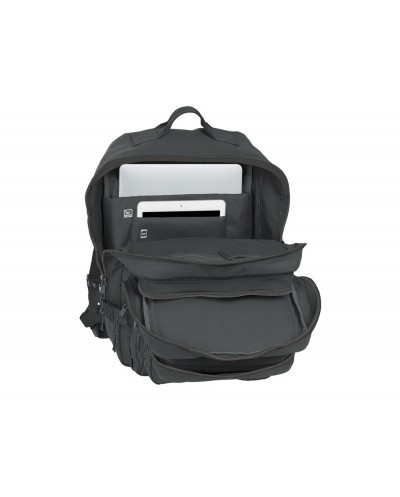 Mochila safta militar portatil 156 basics gris 300x230x480 mm