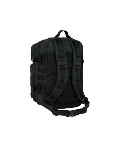 Mochila safta militar portatil 156 basics negro 300x230x480 mm