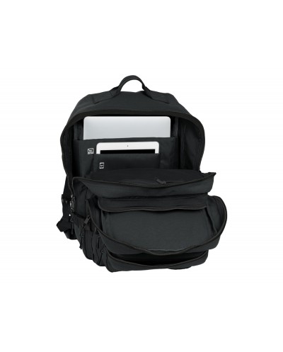Mochila safta militar portatil 156 basics negro 300x230x480 mm