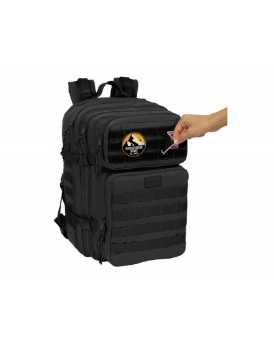 Mochila safta militar portatil 156 basics negro 300x230x480 mm
