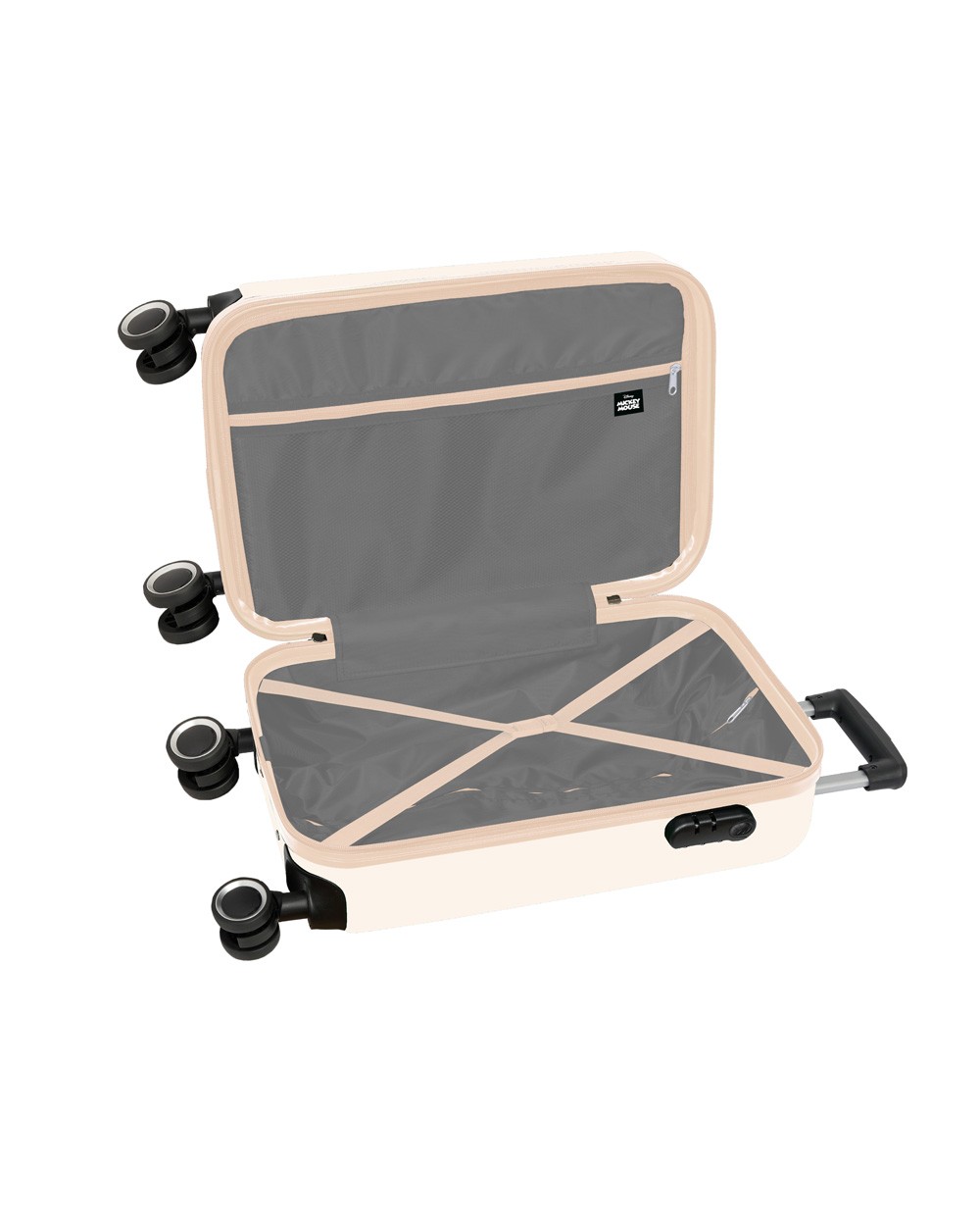 Trolley safta cabina 20 mickey mouse 345x200x550 mm