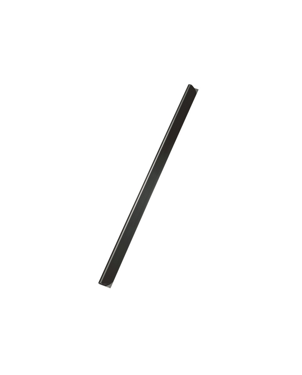 Lomera para encuadernar leitz din a4 plastico 9 mm capacidad 80 hojas pack de 25 unidades