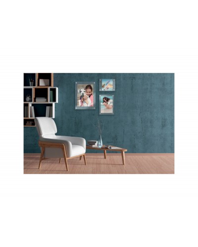 Porta poster nobo acrilico transparente mural din a4 261x24x346 mm