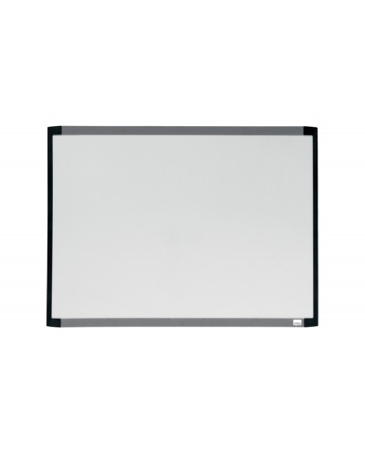 Pizarra blanca nobo magnetica marco dos tonos color 585x430 mm
