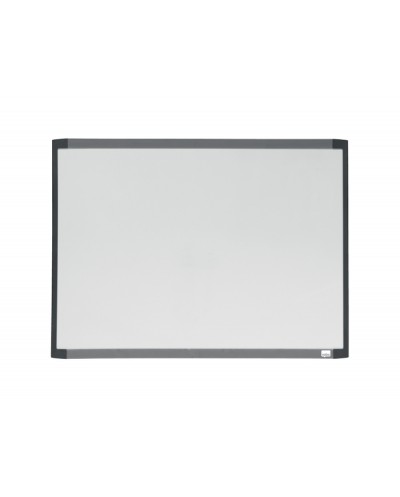 Pizarra blanca nobo magnetica marco dos tonos color 585x430 mm