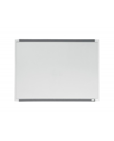 Pizarra blanca nobo magnetica marco dos tonos color 585x430 mm