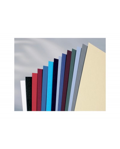 Tapa encuadernacion gbc carton antelope gbc s mil piel din a4 250 gr color azul claro pack de 100 unidades