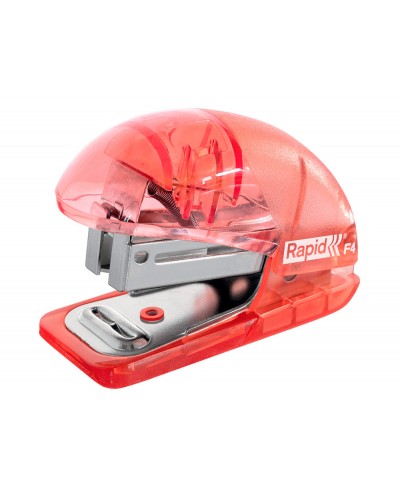 Grapadora rapid mini f4 colour breeze usa grapas 24 6 y 26 6 color coral en blister