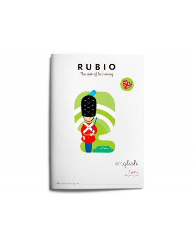 Cuaderno rubio english 7 years beginners