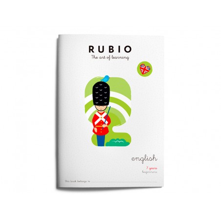 Cuaderno rubio english 7 years beginners