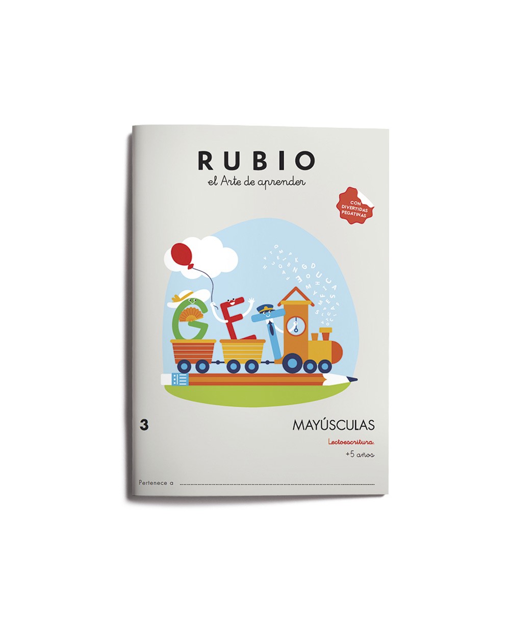 Cuaderno rubio mayusculas 3