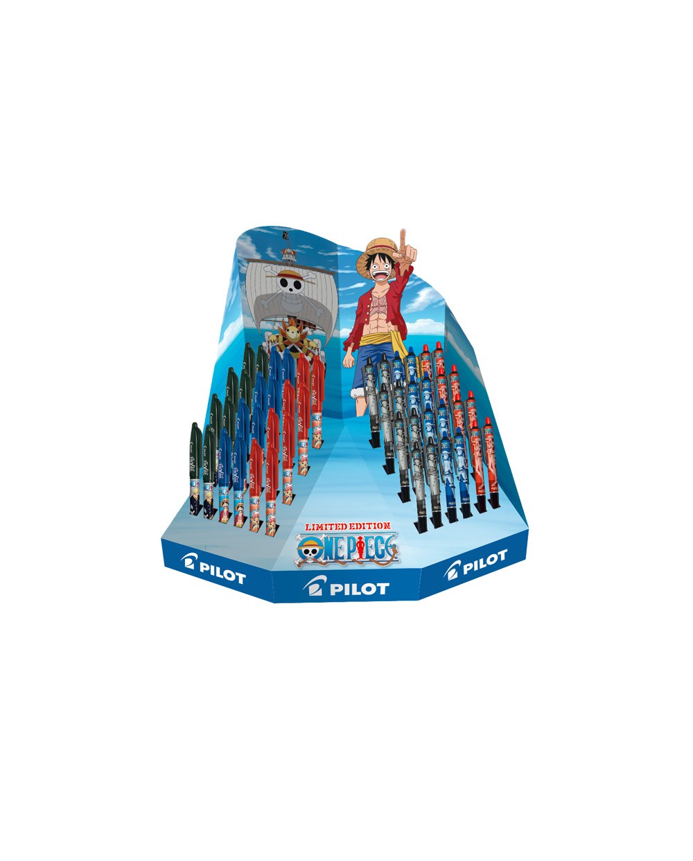 Boligrafo pilot frixion one piece borrable expositor de 48 unidades surtidas