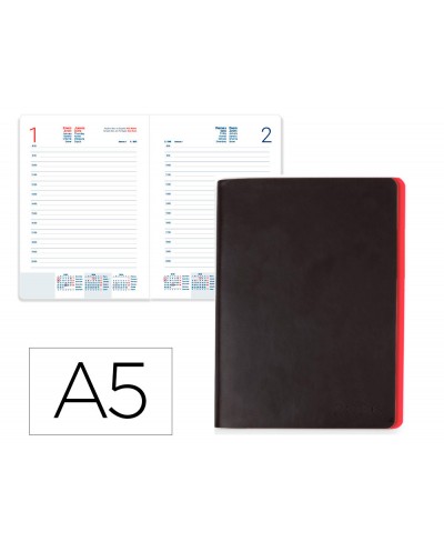 Agenda encuadernada liderpapel sifnos a5 2026 design 2 papel 70 gr