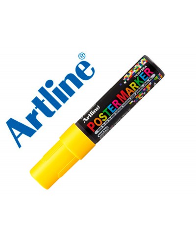 Rotulador artline poster marker epp 6 punta redonda 6 mm color amarillo