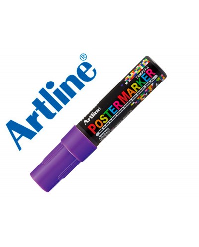 Rotulador artline poster marker epp 6 punta redonda 6 mm color violeta