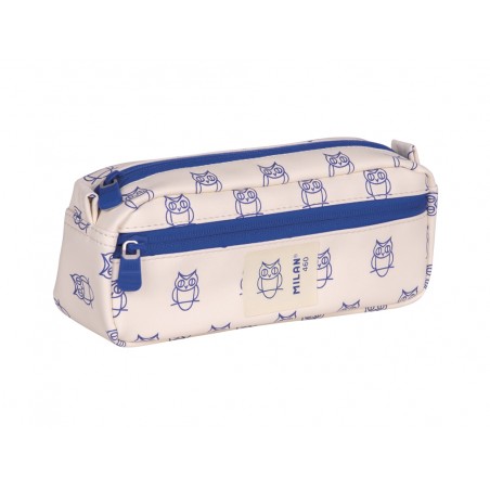 Estuche portatodo milan rectangular 2 cremalleras coleccion 460 since 1918 color beige 210x60x85 cm