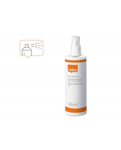 Limpiador de pizarra blanca nobo bote pulverizador de 250 ml