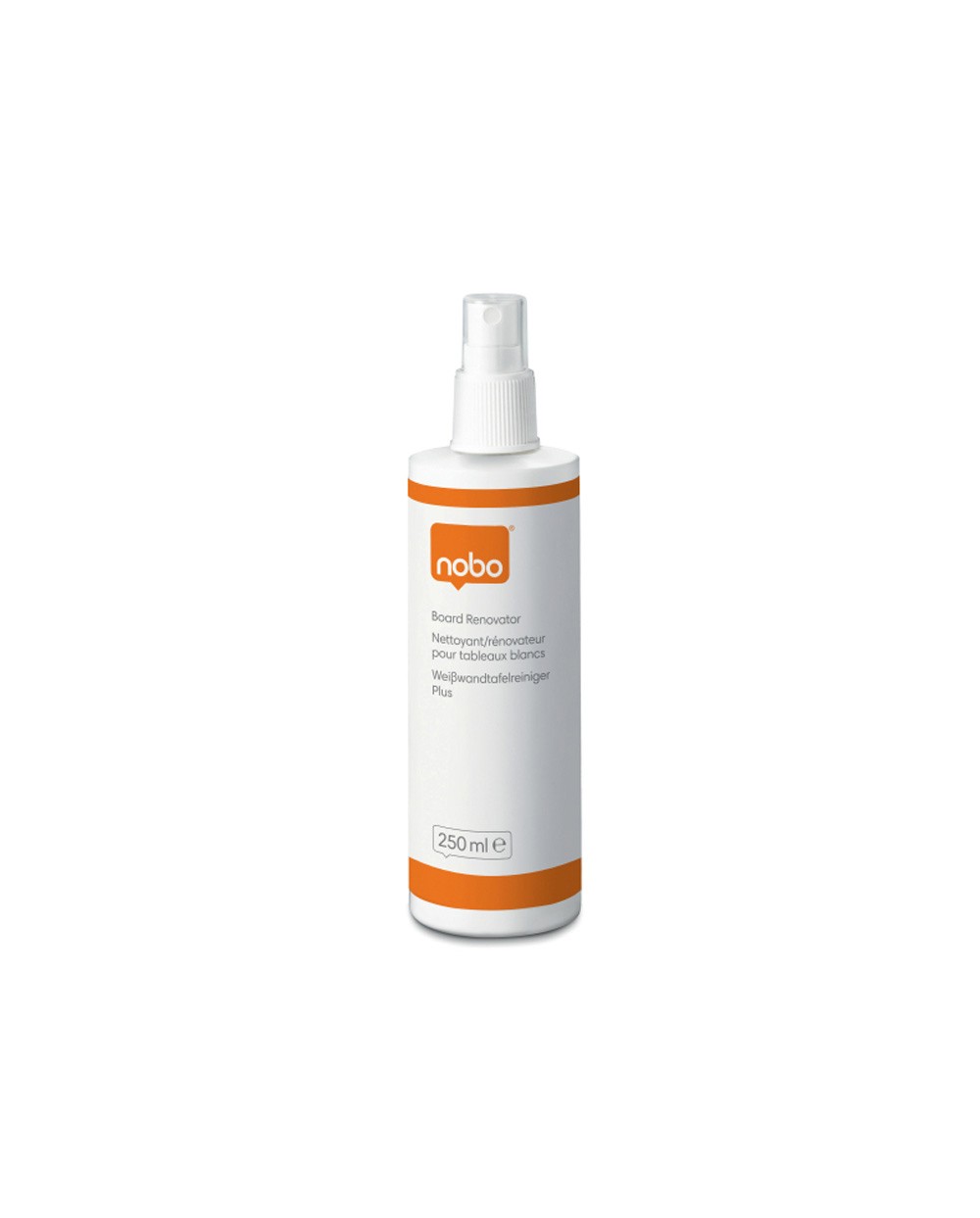 Limpiador de pizarra blanca nobo bote pulverizador de 250 ml