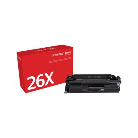 Toner xerox everyday 26x negro 9000 paginas