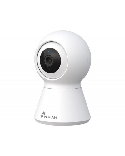 Camara de vigilancia nivian domo 360 wifi 2k color blanco