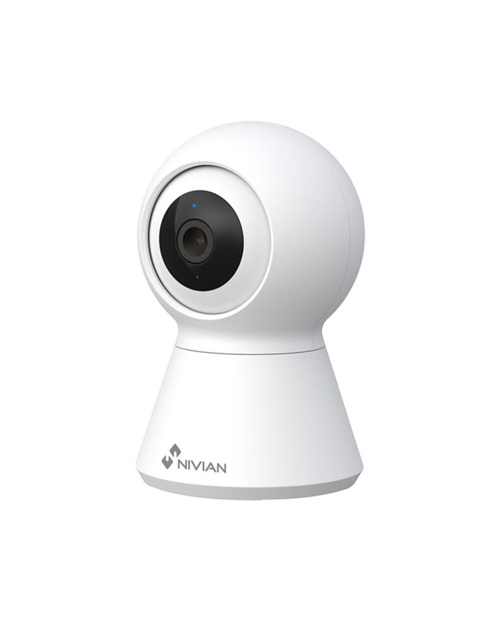Camara de vigilancia nivian domo 360 wifi 2k color blanco