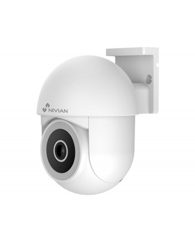 Camara de vigilancia nivian exterior wifi 2k color blanco